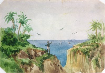 Exotic Landscape by George Sand